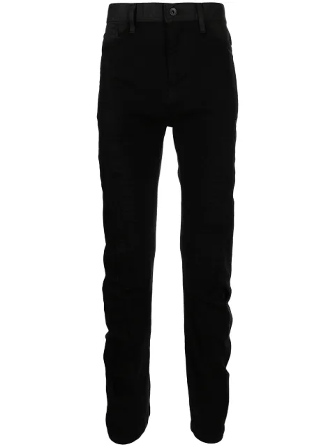Julius low-rise straight-leg trousers Black 757PAM7