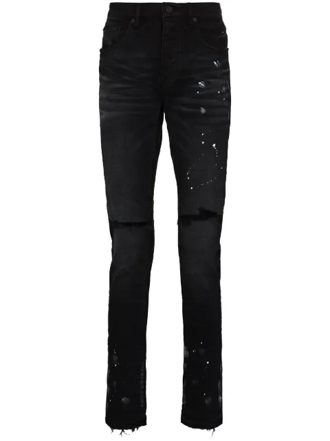 Purple Brand P001 Black Resin Knee Slit 'Black' "Black" Black P001BRKS122
