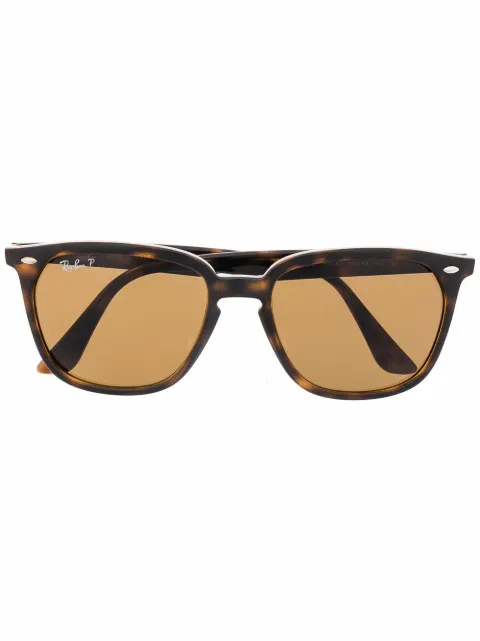 Ray-Ban tortoiseshell-effect square sunglasses Brown RB4362