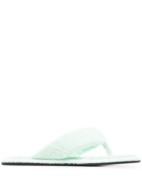 Senso Izzy terrycloth sandals Green IZZY