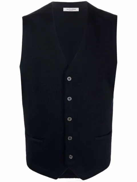 Fileria knitted sweater vest Blue 5617014252