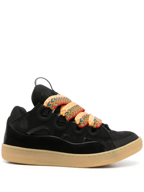 Lanvin chunky lace-up sneakers Black FMSKRK11DRA2A20