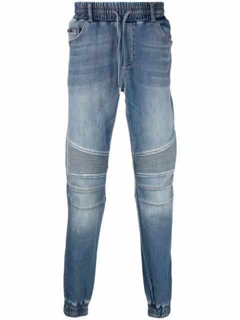 Philipp Plein mid-rise slim-fit jeans Blue PAACMDT2850PDE004N