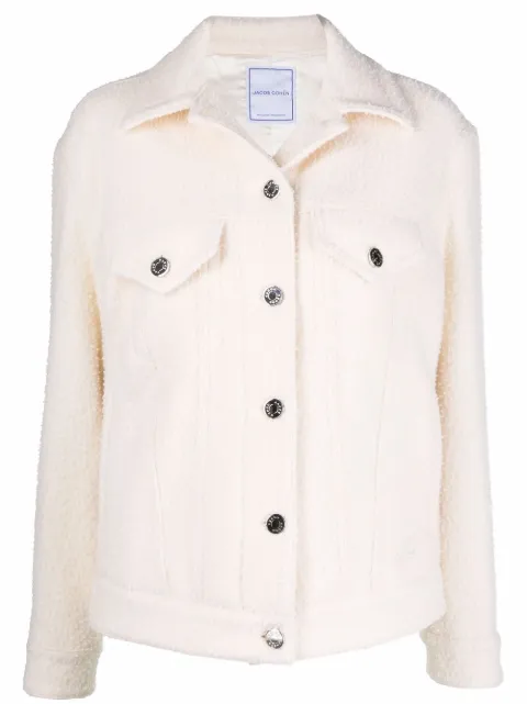 Jacob Cohën textured wool jacket Neutrals VH00401T192A