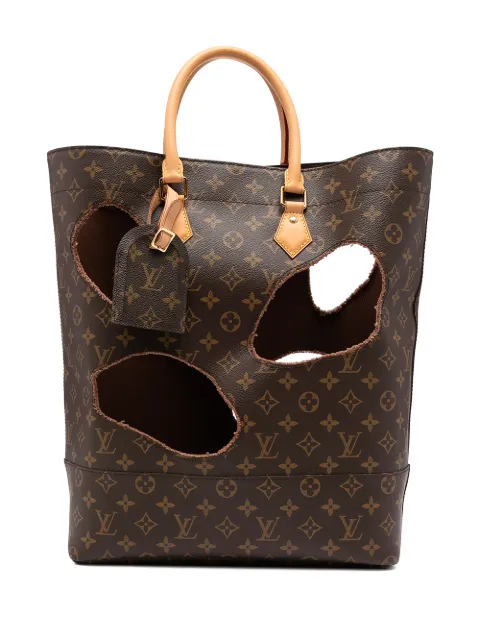 Louis Vuitton Pre-Owned x Comme des Garçons 2014 limited edition Halls tote bag Brown M40279