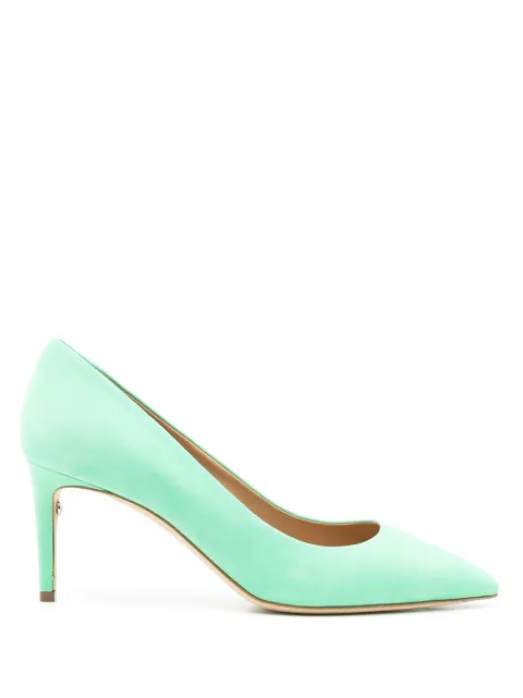 Ferragamo Ilary suede pumps Green 751828