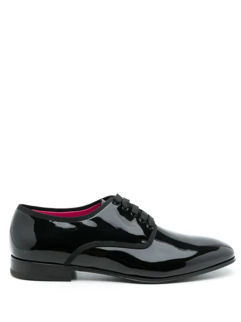 Ferragamo Magic patent leather Derby shoes Black 750512