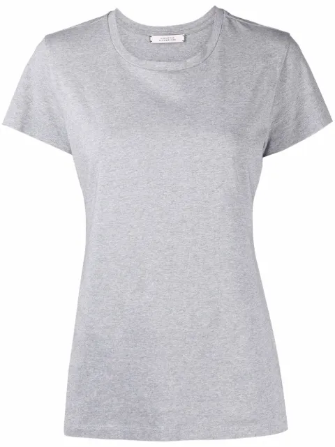 Dorothee Schumacher O-Neck short-sleeve T-shirt Grey 028304