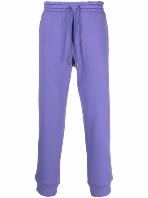 Dolce & Gabbana 3D print jersey track pants Purple GWVZATFU77G