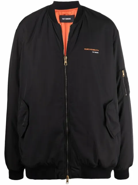 Raf Simons Synchronicity oversized padded jacket Black 212M621A300600099