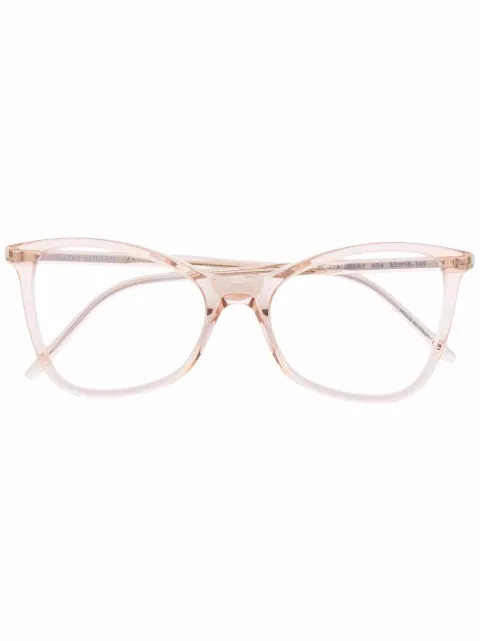 Saint Laurent Eyewear square eyeglass frames Neutrals SL478JERRY