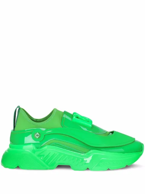 Dolce & Gabbana Daymaster slip-on sneakers Green CS1999AQ823