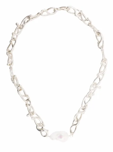 Alighieri The Road Less Travelled necklace Silver MJ1488ASS