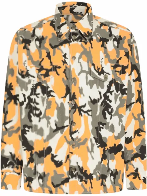 Dolce & Gabbana camouflage-print shirt Black G5JG7TFP6OF