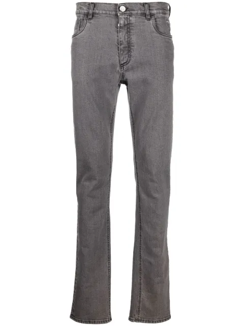 Billionaire mid-rise straight-leg jeans Grey BABCMDT2665BTE001N