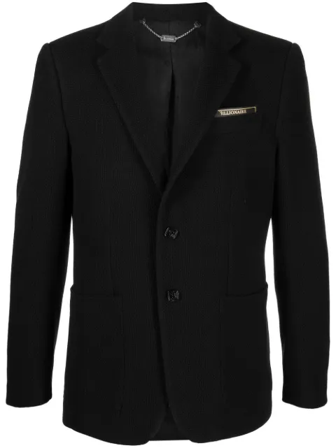 Billionaire tailored-fit blazer Black BABCMRF1460BTE004N