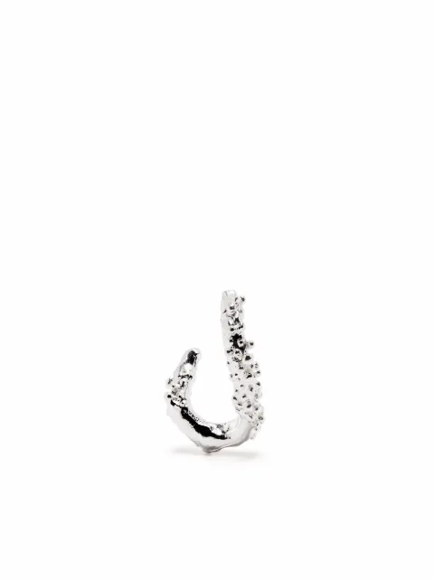Alighieri The Rocky Terrain hoop earring Silver MJ5484BSS
