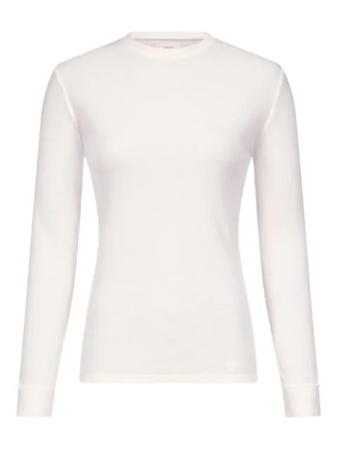 LouLou de Saison Ortigia round-neck top Neutrals ORTIGIA