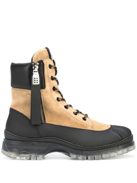 ROMEO HUNTE TommyxRomeo lace-up boots Brown RHTH014