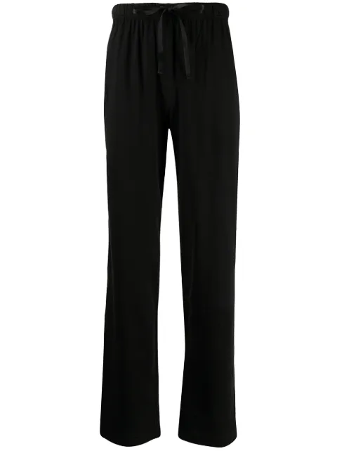 Polo Ralph Lauren flared cotton pajama trousers Black 714844762001