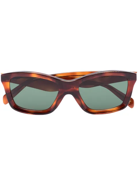 TOTEME The Classics square-frame sunglasses Brown 205890900