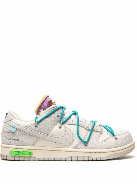 Nike X Off-White x Off-White Dunk Low "Lot 36" sneakers Neutrals DJ0950