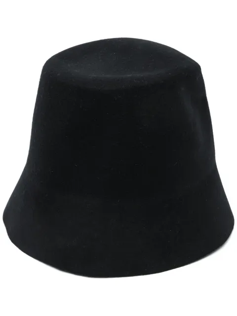 Off-White cotton bucket hat Black OMLA023F21FAB0011000