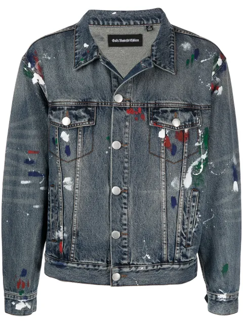 God's Masterful Children Artist denim jacket Blue GMC02BBX02