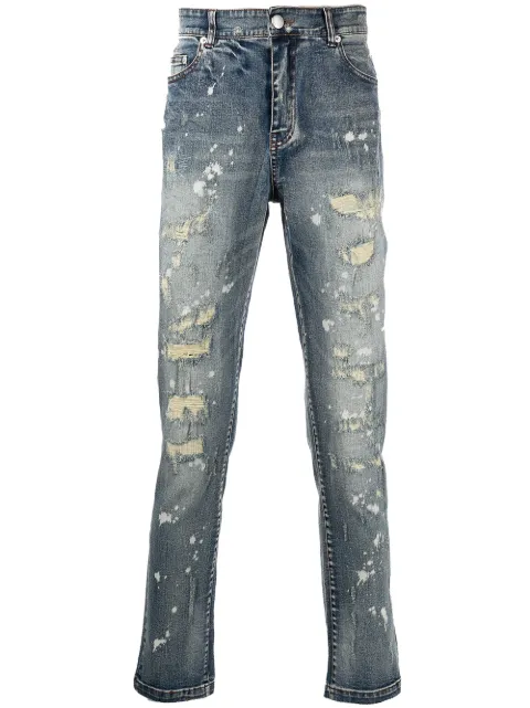 God's Masterful Children Billy The Kid skinny jeans Blue GMC02BBJ01