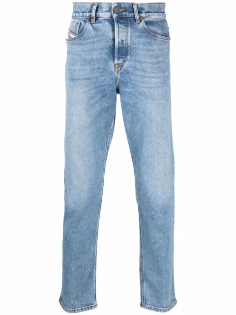 Diesel D-Fining tapered jeans Blue A0357109B92