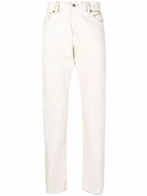 Diesel 1995 distressed wash jeans White A0356809C84