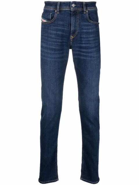 Diesel 1979 Sleenker 09B98 skinny jeans Blue A0359409B98