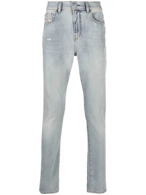 Diesel distressed slim-fit jeans Blue A0358409B68