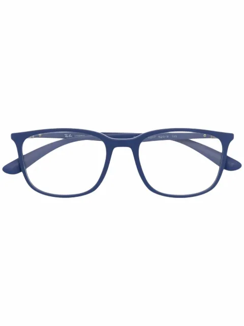 Ray-Ban Lifeforce square-frame glasses Blue RB7199