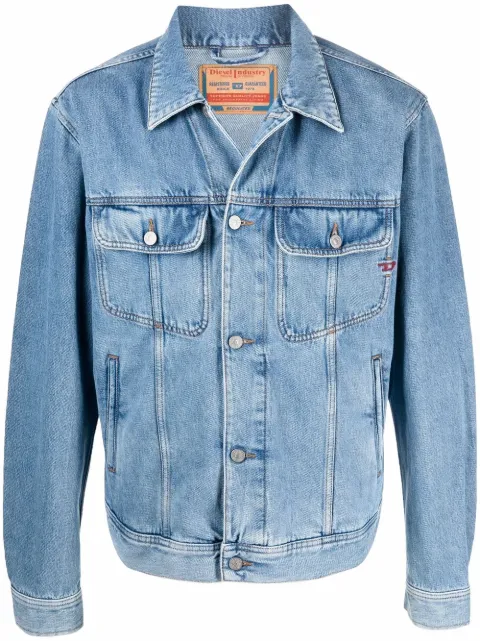 Diesel D-Barcy denim jacket Blue A0388509C16