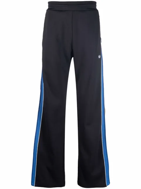 Diesel side stripe-detail track pants Blue A054610AGAA