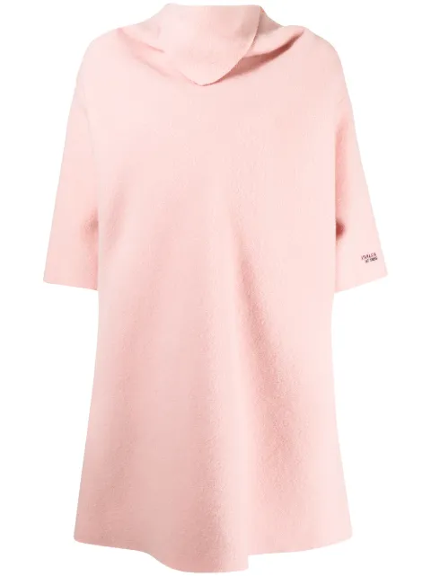 Raf Simons scarf-neck jumper Pink 212W20025020