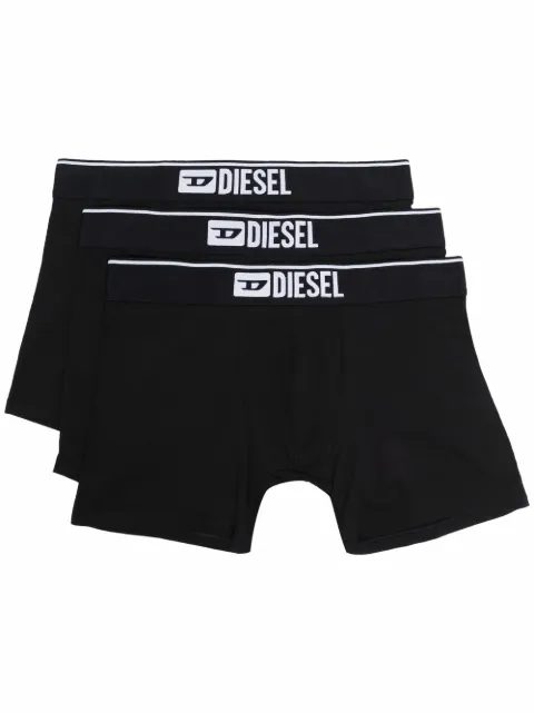 Diesel Umbx-Sebastian boxer briefs (pack of three) Black 00SKME0GDAC