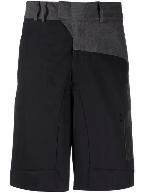 A-COLD-WALL* two-tone shorts Black ACWMB086