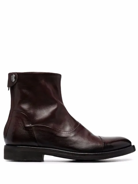 Alberto Fasciani Camil leather boots Brown CAMIL70009TMORRO