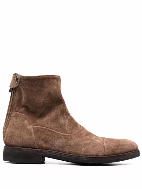 Alberto Fasciani suede ankle boots Brown CAMIL70009