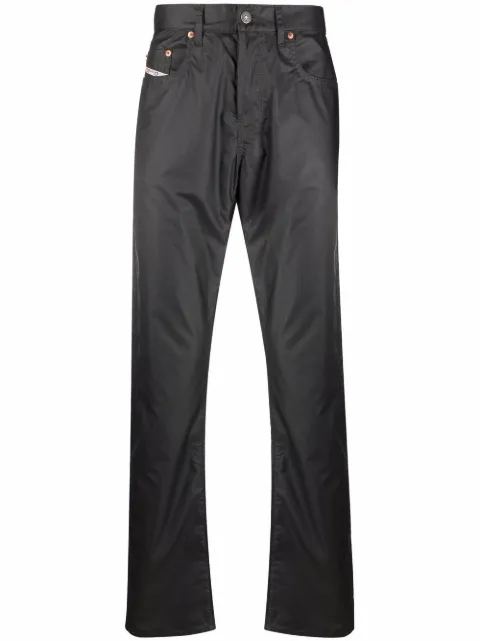 Diesel DXD-22-P07 coated trousers Black A052730QEAJ