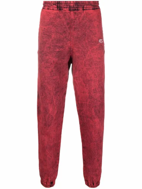 Diesel D-Lab JoggJeans® track trousers Red A0598009D16