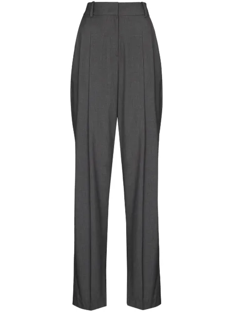 The Frankie Shop Gelso high-waisted darted trouser Grey BPAGEL134GELSOTROUSERS