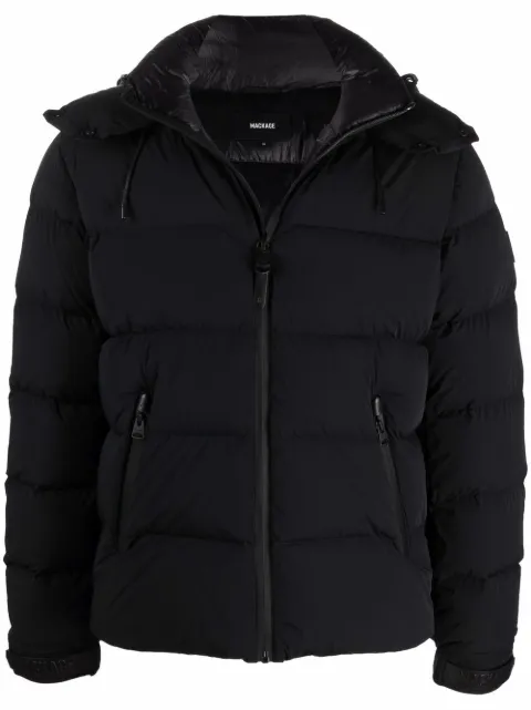 Mackage hooded feather-down padded jacket Black P002632SAMUELSKI