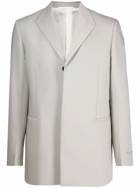 1017 ALYX 9SM x Tailored By Caruso single-breasted blazer Grey AAMTA0079FA01