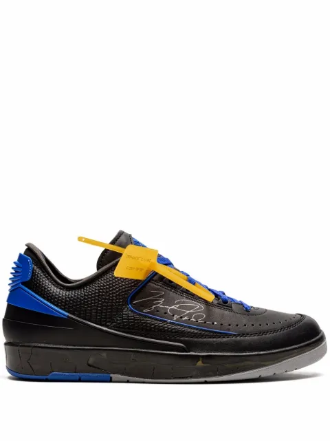 Jordan x Off-White Air Jordan 2 Retro Low OG SP "Black/Blue" sneakers Black DJ4375