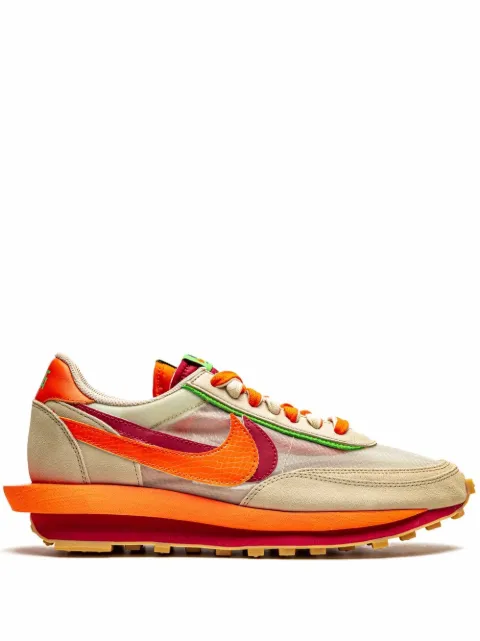 Nike x sacai x CLOT LDWaffle "Net Orange Blaze" sneakers Neutrals DH1347