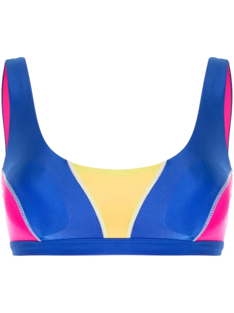 Duskii Kate scoop-neck bikini top Pink DLT21059BPY