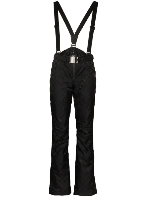 MISBHV monogram ski trousers Black 3121B0030